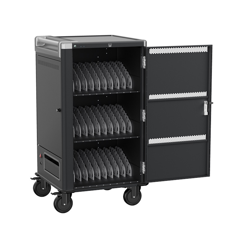EW1700 | Mobile charging and storage trolley for 30 notebooks/tablet | Ewent | distributori informatica
